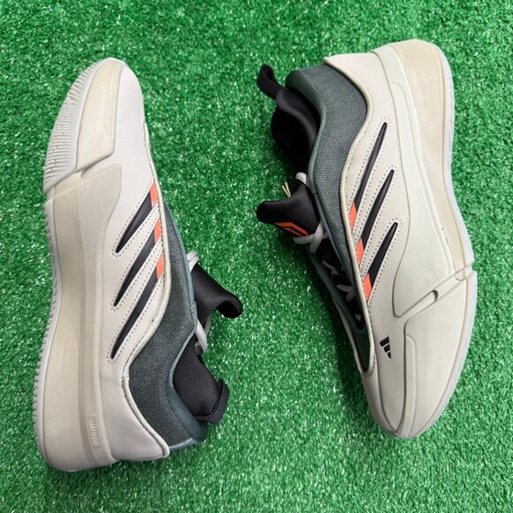 Adidas Dame 9 Silver Pebble Mens Basketball JI1939 NEW Sz 8 - Picture 4 of 7